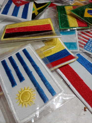 Banderitas Bordadas,parches