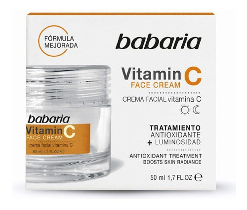 Crema Facial Babaria Con Vitamina C 50ml