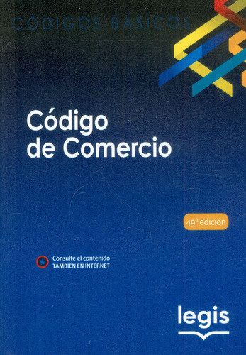Código De Comercio ( Libro Nuevo Y Original )