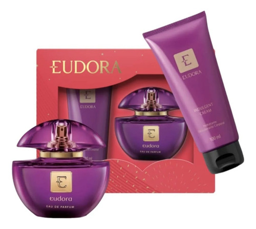 Presente Eudora Roxo Miniatura - Kit Com 2 Itens