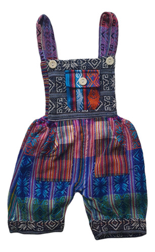 Enterito Bali Infantil Azul Multicolor