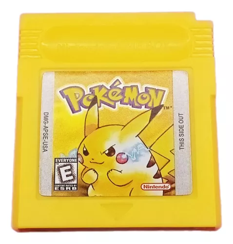 Jogo Pokemon Yellow - GBC - Sebo dos Games - 10 anos!