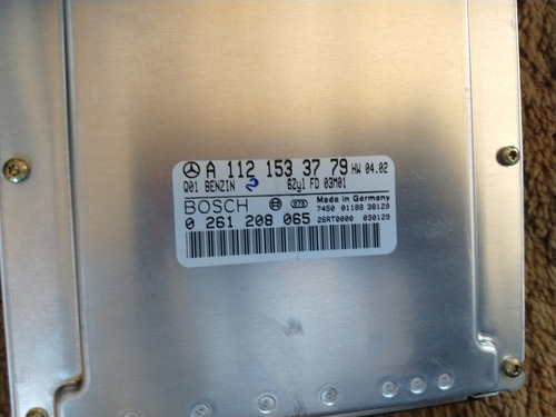 Ecu Ecm Modulo D Motor Compu Mercedes Clk320 112 153 37 79 (Usado)