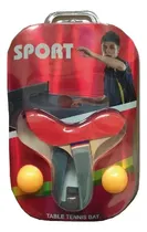 Comprar Set 2 Paletas De Ping Pong Juego Con 2 Pelotas Tenis De Mesa