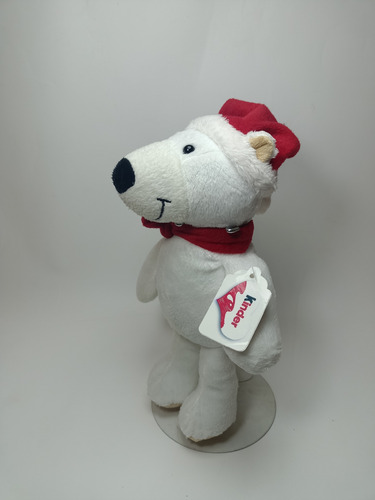 Oso Polar Kinder Importado Original 22 Cms