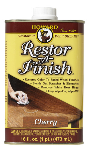 Esmalte Howard Restor-a-finish, 16 Oz, Rf9016