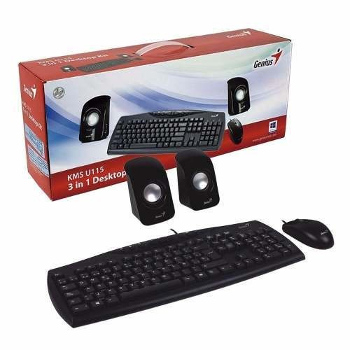 Kit de teclado y mouse Genius KMS-U115