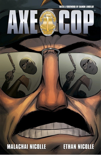 Axe Cop V.3 - Dark Horse Comics - Robot Negro