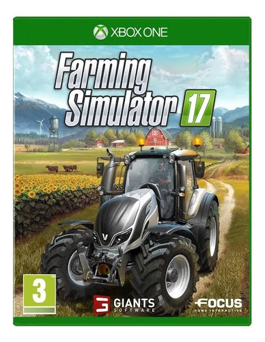 Cartão Físico Farming Simulator 17 Xbox One Series