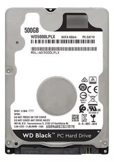 Disco Duro Interno Western Digital Wd Black Wd5000lplx 500gb