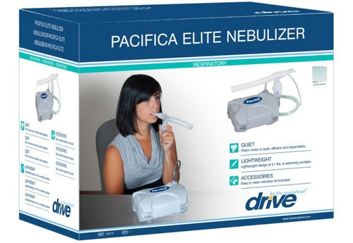 Imagen 1 de 4 de Nebulizador Elite Drive Pacifica Nebulizer/compressor