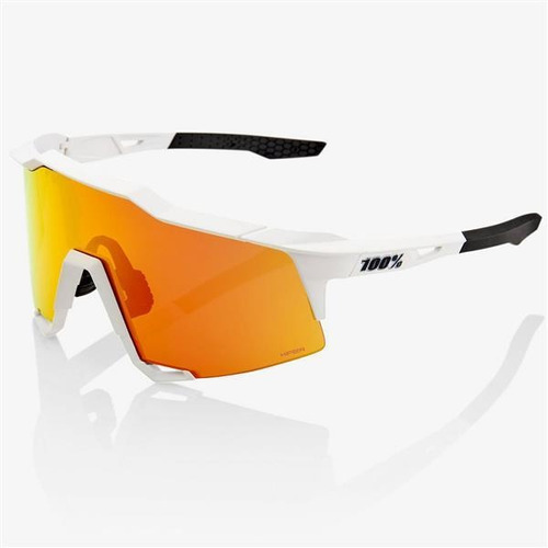 Óculos 100% Speedcraft - Branco/vermelho Hiper