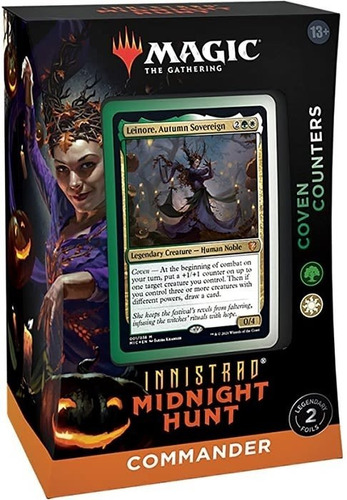 Mtg Innistrad: Midnight Hunt Commander Deck Coven Counters