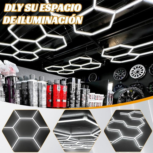 Luminária Colméia Hexagonal 110v/220v Led 5 Células