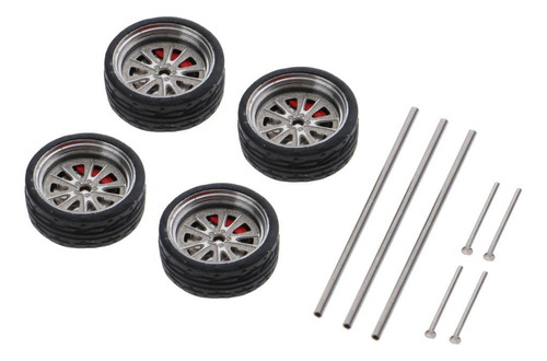 Ruedas De Vehículos A Escala 1/64 Para Modelos De A13 A19