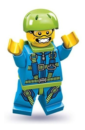 Figura Mini Skydiver Lego Series 10