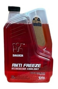 Refrigerante Rojo 100% Para Diluir Dauer Importado Galon