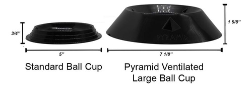 Pyramid Taza Grande Ventilada Para Bolos