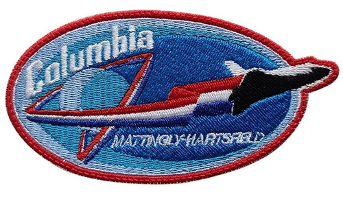 Parche Bordado Sts4 Columbia Mattingly Hartsfield Nasa