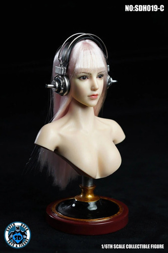 Imagen 4 de 5 de Phicen Cabeza Sonico Sdh019-c Super Duck Escala 1/6