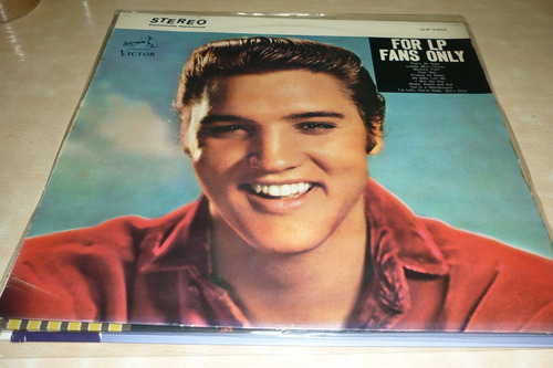 Elvis Presley For Lp Fans Only Vinilo Japon 7 Puntos Ggjjzz