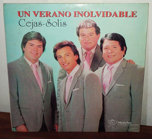 Vinilo Cejas Solis Un Verano Inolvidable Lp Ex-