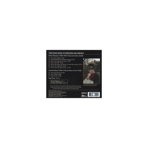 Messiaen/debussy/oppens/lowenthal Visions Of Lamen/in Blanc