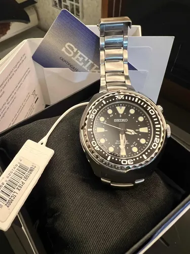 Relógio Seiko Sun019 Kinetic Diver Gmt Proxpex, Não Citizen