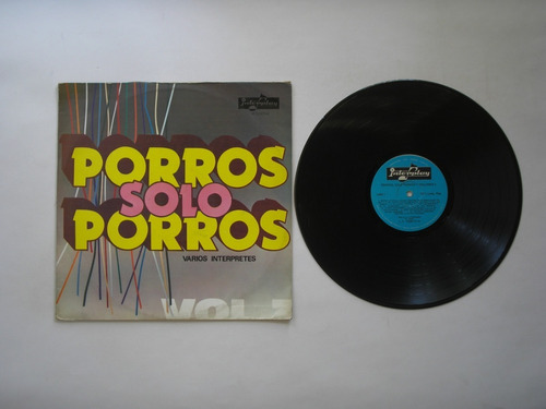 Lp Vinilo Porros Solo Porros V3 Varios Interpr Colombia1985