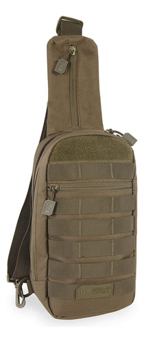 Highland Tactical Bolso Tactico Tipo Bandolera Verde Oscuro