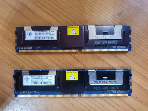 Kit 2x2gb Ram Pc2-6400f 800mhz Ecc Para Mac Pro 3,1