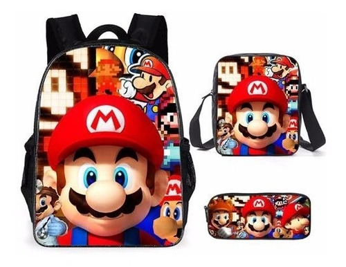 Bolso De Hombro Mario Bros Para Niños, Regalos De Cumpleaños