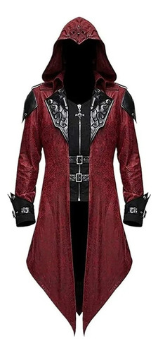 Chamarra Con Capucha Estilo Gótico Assassin Creed Steampunk