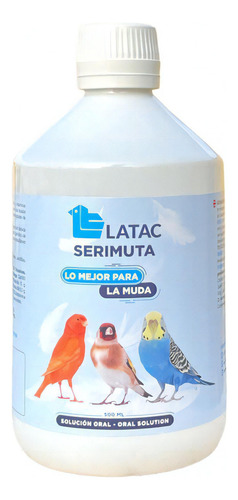 Latac Serimuta Lo Mejor Para La Muda En Aves De Ornato 500ml