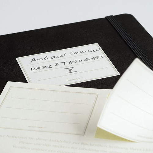 Cuaderno A5 Tapa Dura Cuadro Negro Leuchtturm1917