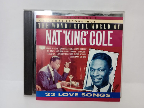 Nat King Cole- The Wonderful World Of (cd, Por, 1991) Acop