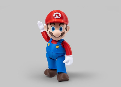 Super Mario Articulado / Juga , Arma , Pinta ! Impresión 3d