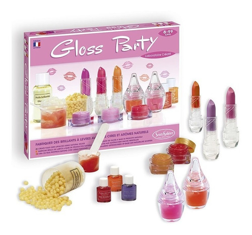 Gloss Party. Mini Laboratorio Para Crear Brillos Labiales.