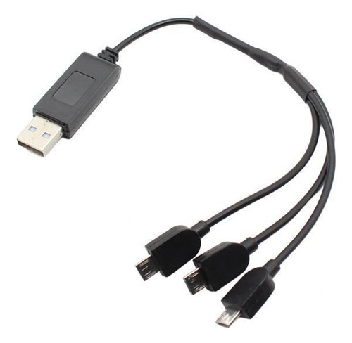 Adaptador De Carga Rápida Con Cargador Usb 4 Dc3.7v 1s Para