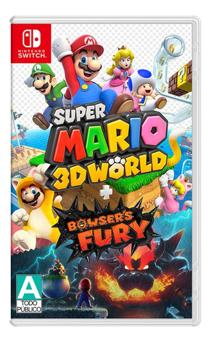 Super Mario 3d World + Bowser's Fury - Nintendo Switch