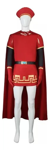 Disfraz De Farquaad Para Hombre Adulto, King Lord Farquaad