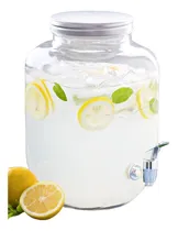Comprar Vitrolero Mason Jar Dispensador De Bebidas 8 Lt Agua
