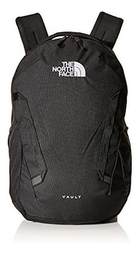 Mochila Backpack The North Face Vault Negra 26.5l Color Negro Diseño de la tela Liso