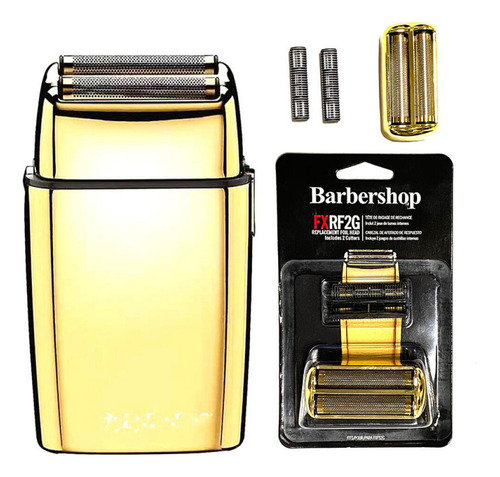 Barbeador De Reposição Babyliss Pro Gold Com Malha E Lâmina