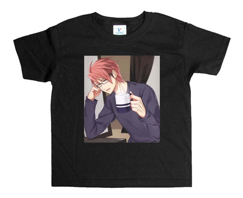 Remera Negra Niños Food Wars Shokugeki No Soma R26