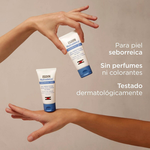 Imagen 4 de 5 de Gel Crema Facial Piel Grasa Nutradeica Isdin 50ml