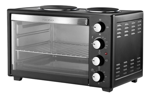 Horno Eléctrico Xion 53 Lts. Combinado Con Anafe Doble 