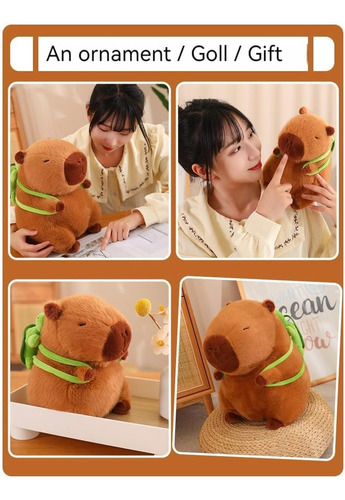 33cm Peluche Capybara Súper Suave-almohada De Felpa Capybara