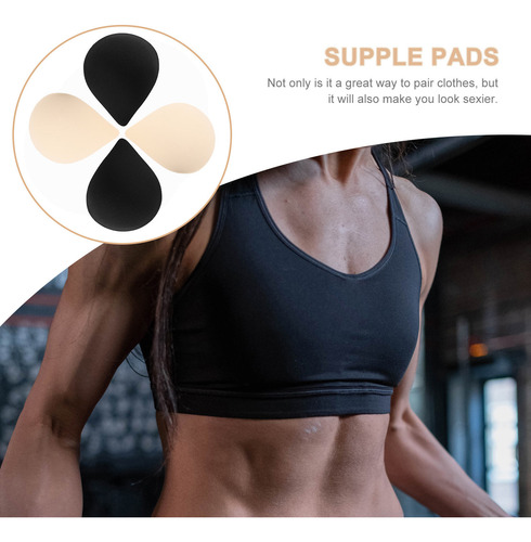 2 Pares De Almohadillas Para Mujer, Insertos Cómodos Y Trans