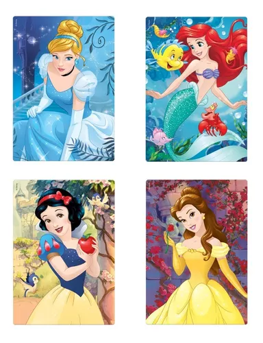 Princesas - Branca de Neve - Quebra-cabeça - 60 peças - Toyster